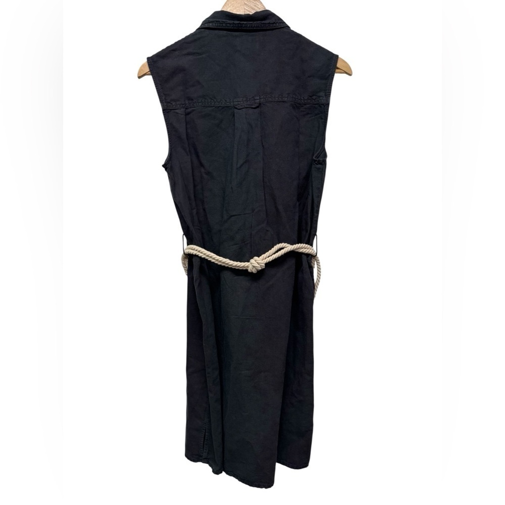 NWT AG Adriano Goldschmied Marie Sleeveless Dress. Cotton/Linen blend - Picture 4 of 8